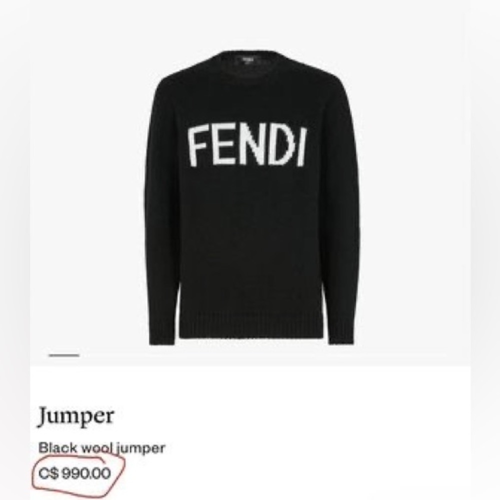 Fendi Men’s sweater